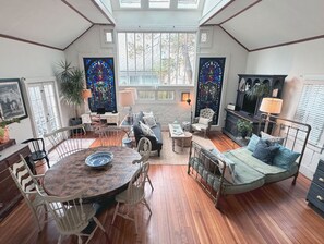 The Great Room was once Pauline Palmer's art studio