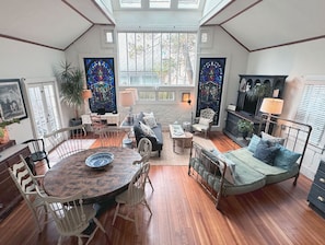 The Great Room was once Pauline Palmer's art studio