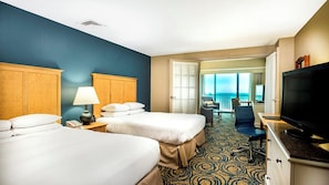 Unit with 2 Queen size beds. Exact unit will be assigned upon arrival. Views, colors and decor may vary.