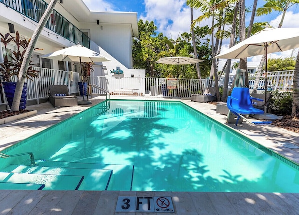 Outdoor swimming pool