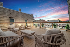 Sip wine while taking in the beauty of a Texas sunset.