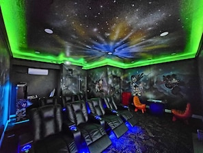 Mickey/Star Wars Home Theater seats 7