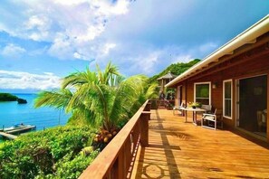 Ocean view deck