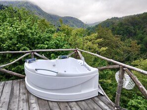 屋外スパ浴槽