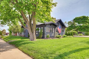 Property Exterior | 2-Story Home | Spacious Yard