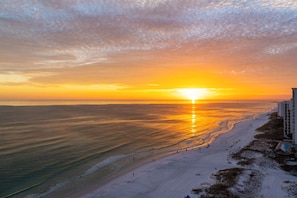 Enjoy Sunset Views From The Balcony