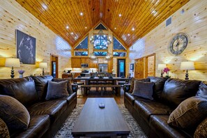 Spacious living area that's perfect for hosting gatherings!