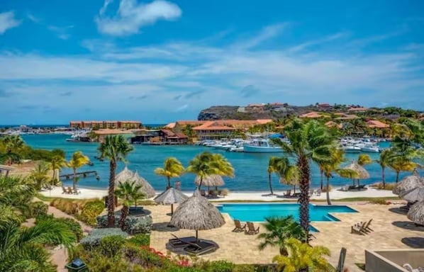 View of the resort.
