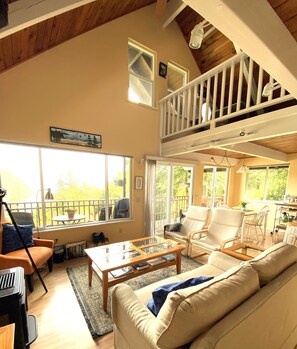 Living Room and Loft 