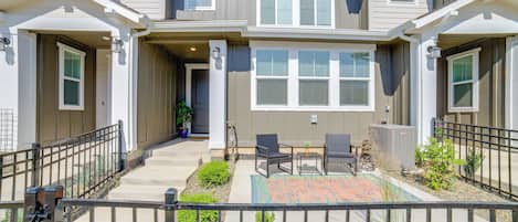 Eagle Vacation Rental | 3BR | 2.5BA | 6 Steps to Enter | 1,689 Sq Ft