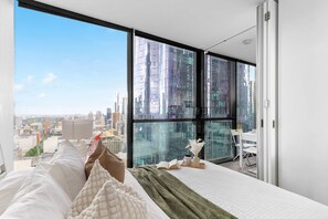 Enjoy the view of the city!