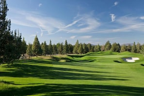 With three championship golf courses, links lovers are never far from their favorite pastime here. Choose from a tough 18-hole, par-63 Challenge Course, an 18-hole executive course, or our popular 18-hole putting course.