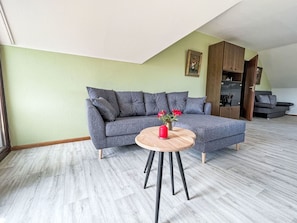 Furniture, Flooring, Interior Design, Floor, Wood, Wood Flooring, Couch, Living Room, Room, Laminate Flooring