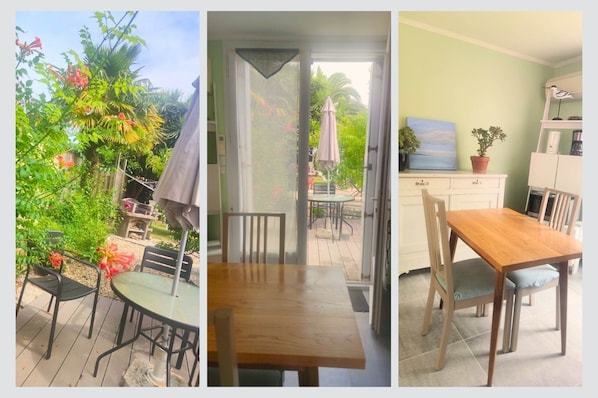 "Entre charme intérieur et douceur du jardin, un espace de vie où il fait bon se poser. »