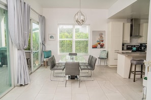 Prepare meals and dine at home whenever you'd like!