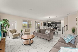 Take advantage of the open concept floor plan 