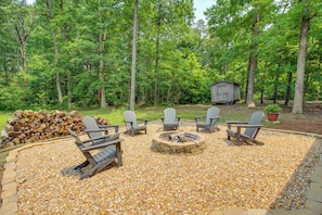 Shared Fire Pit w/ Seating