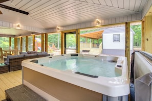 Shared Hot Tub
