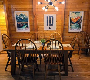 Dining area.