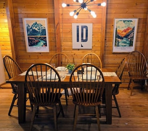 Dining area.