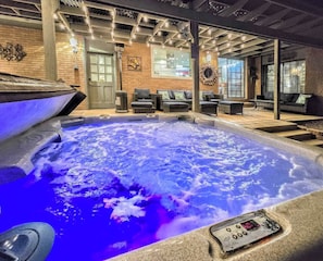 Bubbelpool inomhus