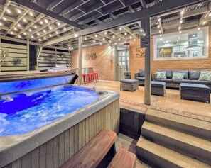 Bubbelpool inomhus