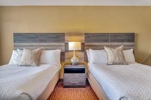 Cozy beds for a restful night's sleep