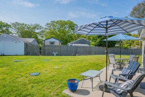Patio with outdoor seating