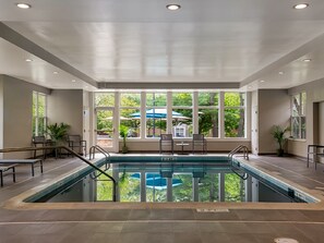 Indoor pool. The pool is closed for repairs until July 4, 2025