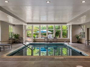 Indoor pool. The pool is closed for repairs until July 4, 2025