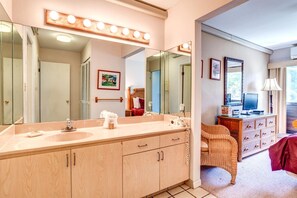 NAP-B43 Spacious and luxurious, the master bathroom includes dual vanities, large mirrors, and soft lighting for a spa-like feel.