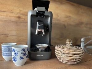 Kaffe och/eller kaffebryggare