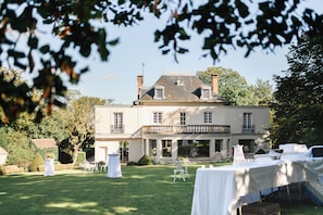 Espace banquet en plein air