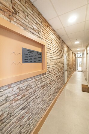 Interior entrance