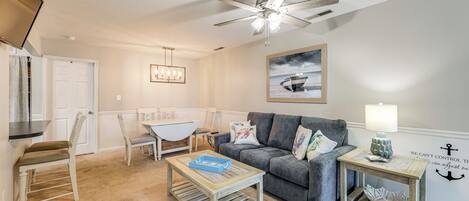 Ocean City Vacation Rental | 2BR | 2BA | 862 Sq Ft | Stairs Required