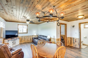 Living Room | Single-Story Home | Central A/C | Electric Heating