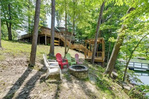 Home Exterior | Fire Pit w/ Seating