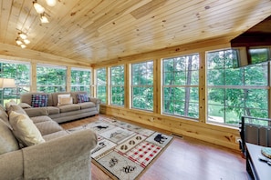 Sunroom | Smart TV | Views | Multi-Level Home