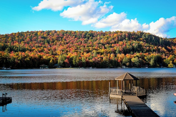 Gazebo Dock at Big Moose Lakeside