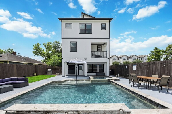 Modern Home with Pool & Spacious Backyard