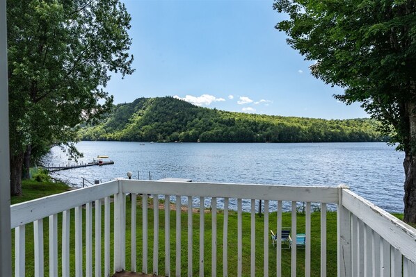 View from deck