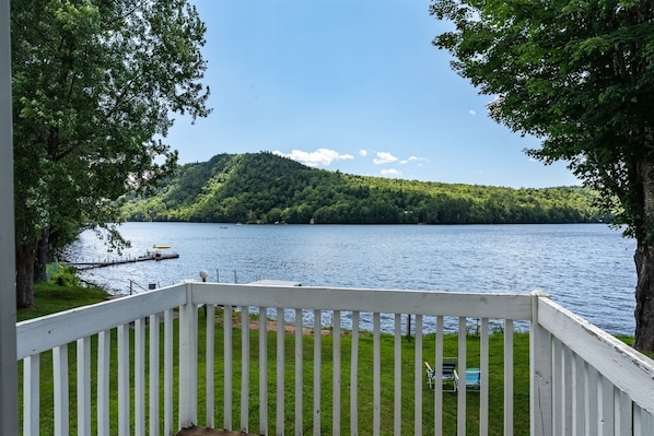 View from deck