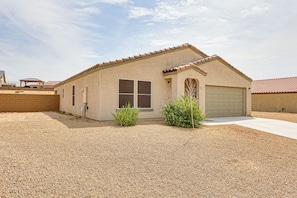 Property Exterior | Private Yard | Charcoal Grill