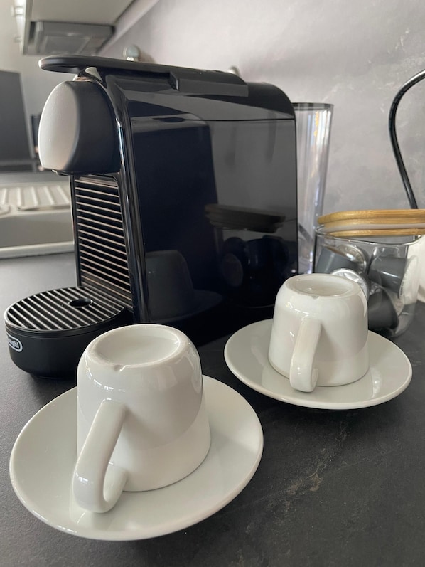 Kaffe och/eller kaffebryggare