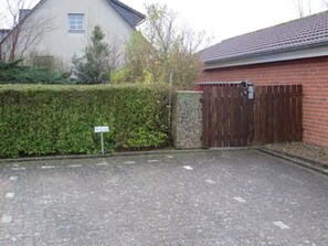 Eigener Parkplatz am Haus