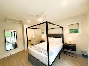 Master bedroom with ensuite bath