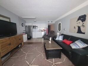 Open concept allows you to enjoy hanging out while cooking! 
