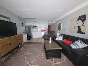 Open concept allows you to enjoy hanging out while cooking!