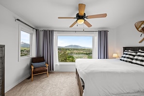 Relax and recharge in this cozy queen bedroom retreat.