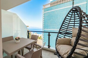 Udsigt fra balkon